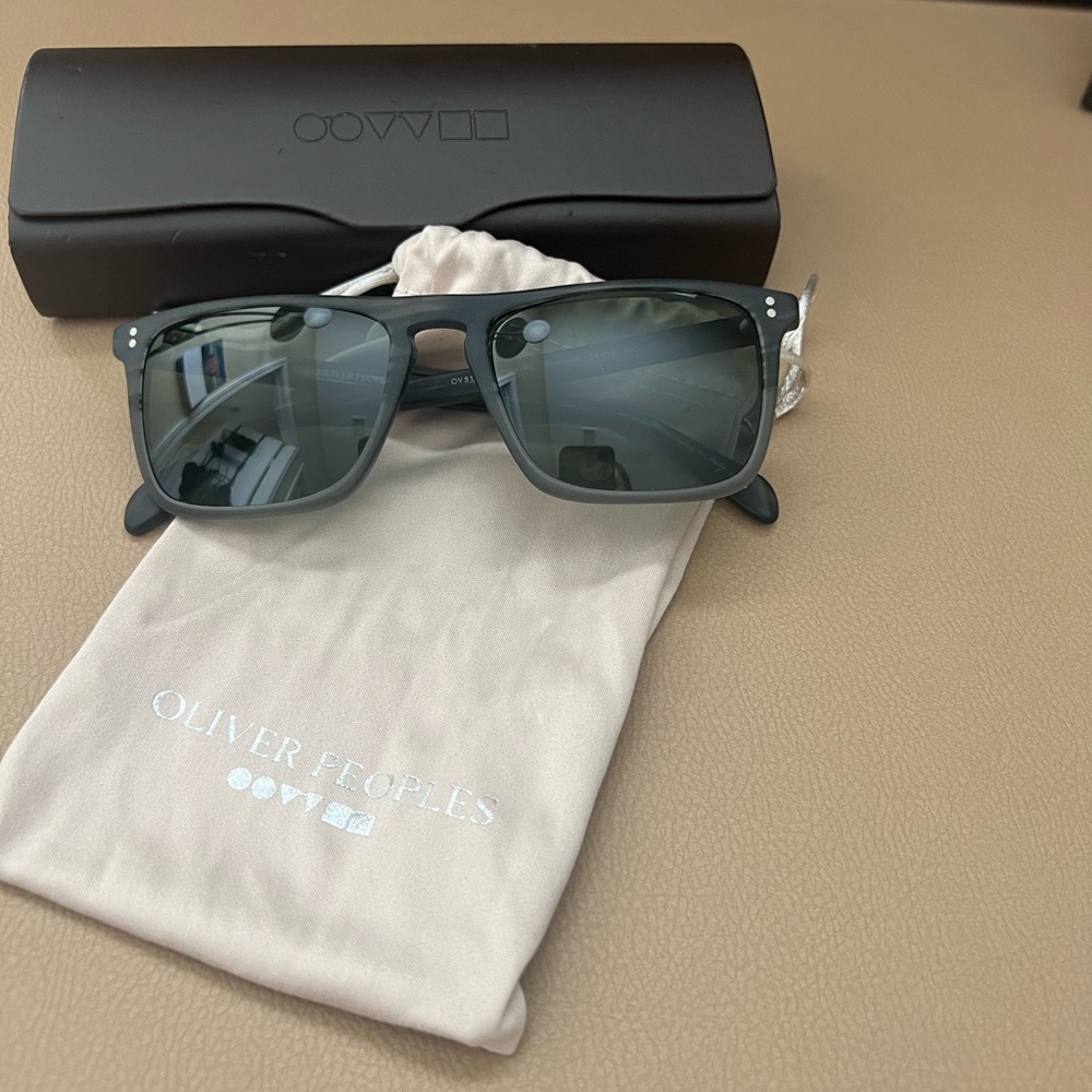 Oliver people’s men’s “Bernardo” sunglasses.